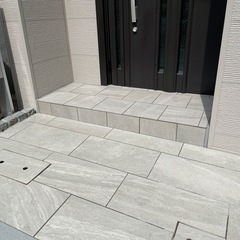 外構工事します。