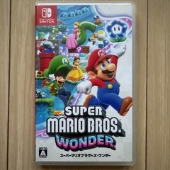 Switch ソフト　スーパーマリオ　ワンダー