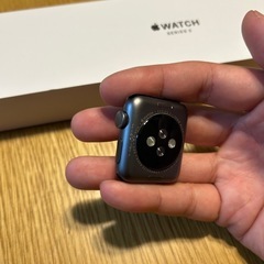 APPLE WATCH3 38mm Space Grayの画像