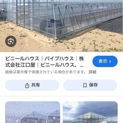 ガラスハウス、ビニールハウス