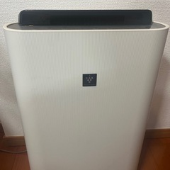 【美品】シャープ 加湿空気清浄機 KC-E50-W