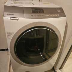 【無料】SHARP 洗濯乾燥機 ES-A200（洗濯OK・乾燥N...
