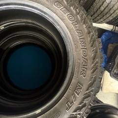 ジオランダー　MT ジムニー　185/85/16 タイヤのみの画像