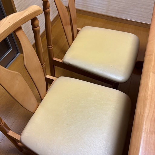 ダイニングテーブルセット　滋賀引取 ダイニングテーブルセット (まぁ) 六甲道のテーブル《ダイニング