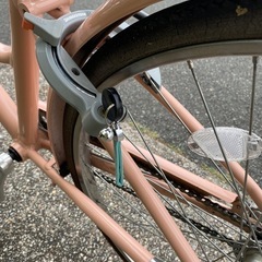 女性用！　学生　中古の自転車　通学通勤買い物　ママチャリ　ブリヂストン傷や汚れあり　天白区の画像