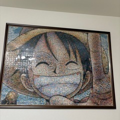 ルフィ3000ピース　額縁込み