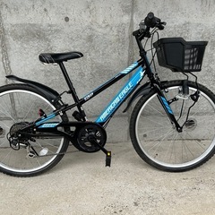 子ども用自転車　24インチ　6段ギアの画像