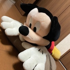 特大ミッキーぬいぐるみ乗り物の画像