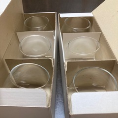 【新品未使用】ゆらゆらグラス6客　スインググラス　ブランデー　ワイン　タンブラーの画像