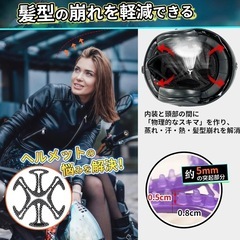 ヘルメットインナーの画像