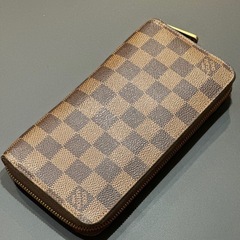 LOUIS VUITTON ダミエ/エベヌ/長財布 美品✨