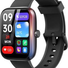 スマートウォッチ 1.83インチ大画面 iPhone対応&アンド...