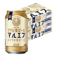 アサヒ生ビール　マルエフ　350ml 2ケース