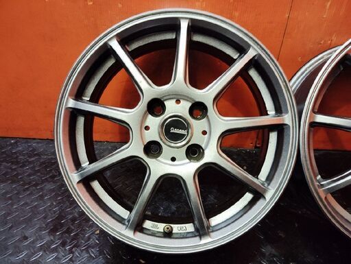 HOT STUFF G.SPEED ジースピード 社外ホイール 15インチ 4本 5.5J4HPCD100+43 ハスラー タフト EKスペース ルークス等　(VHR074)