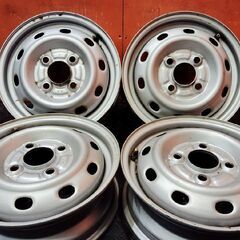 スチールホイール 12インチ 4本 4J4HPCD100約+40...