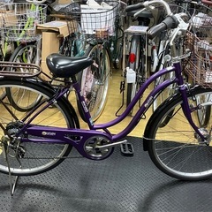 リユース品　軽快車　6段変速オートライト