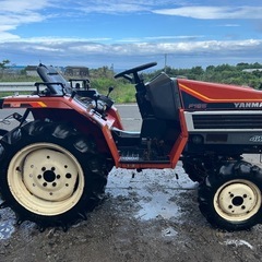 ヤンマー　トラクター　16馬力 4WD 自動水平 耕深自動　F165D　倍速ターン　ディーゼル　代掻き　耕運　畝立て　畑　牽引 簡易始動動画ありの画像