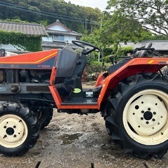 ヤンマー　トラクター　16馬力 4WD 自動水平 耕深自動　F165D　倍速ターン　ディーゼル　代掻き　耕運　畝立て　畑　牽引 簡易始動動画ありの画像