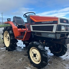 ヤンマー　トラクター　16馬力 4WD 自動水平 耕深自動　F1...