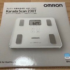 新品！美品　体重計　HBF-230T