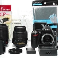 ✨入門一眼レフ✨Nikon D5200✨スマホ転送OK✨反転液晶✨高画質✨の画像