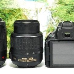 ✨入門一眼レフ✨Nikon D5200✨スマホ転送OK✨反転液晶✨高画質✨の画像