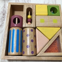 赤ちゃんのおもちゃ 積み木の画像
