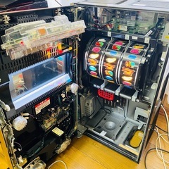 【パチスロ　実機】ユニバーサル　アレックスAE　コイン不要機　無段階ボリューム調整　の画像