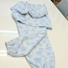 シニアパジャマ　ブルー