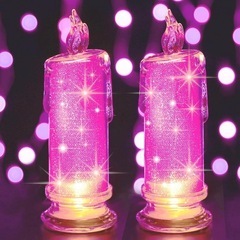 キャンドルライト 2個セット 電池式 ろうそく 誕生日 プレゼン...