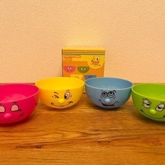 【新品・未使用】funky faceプラスチックボール 4Pセットの画像