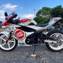 【売約済み】GSX-R125 カスタム ラッキーストライク 実働の画像