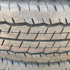 新車外しDUNLOP 195/80R15 24年製夏タイヤ【シャ-91 ①】
