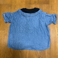 160ｾﾝﾁ 重ね着風半袖シャツ　の画像