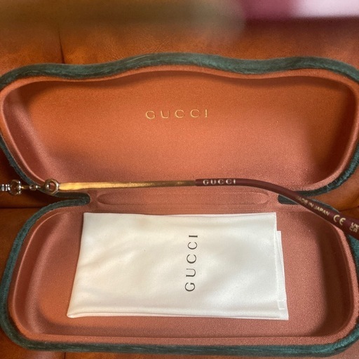 GUCCI メガネ 美品 GUCCI（グッチ） 送料無料 本物 美品 メガネフレーム GG0112OA 53 16 