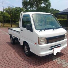 人気のサンバー　軽トラ　検2年　オートマ　2WD エアコン