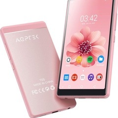 AGPTEK WiFi HiFi音質プレーヤー ピンク 新品未使用