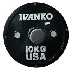Ivanko イバンコ　 パワーリフティングプレート　10kg 2枚