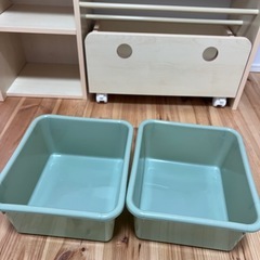 子供 本棚＆おもちゃ入れの画像
