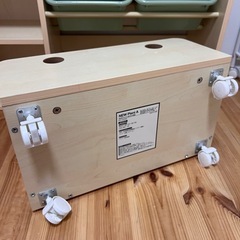 子供 本棚＆おもちゃ入れの画像