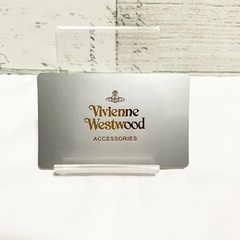 【新品未使用】ヴィヴィアンウエストウッド　三つ折り財布　ブラックの画像