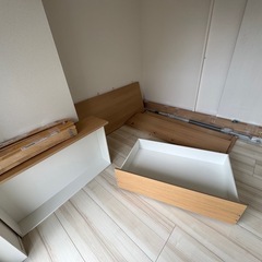 IKEA マルム　ベッドフレーム（ダブル）
