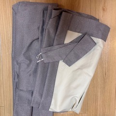 ニトリ カーテン 110cm グレー