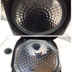 ●  ZOJIRUSHI 象印 NW-VA10 IH 炊飯ジャー 5.5合 IH式 極め炊き 黒まる厚釜 保温30時間 ブラウン 2019年製 中古 ④の画像