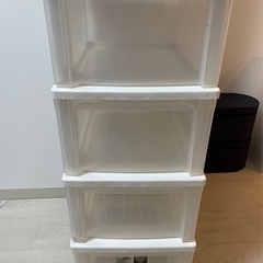 衣装ケース(4段重ね)