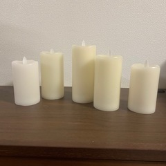 LEDキャンドル５本セットの画像