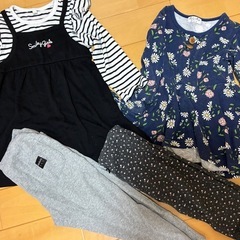 110 ワンピース　ズボンセット
