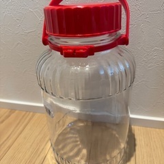 【美品】取っ手付き　4リットル　果実酒用ビン