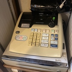 レジ カシオ電子レジスター TE-M80 レジロール3個付き