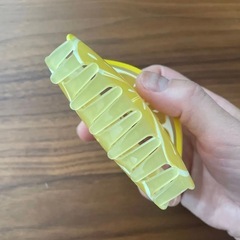 ニューヨーク購入　夏！　レモンの可愛いヘアクリップ　バカンスにも♪の画像